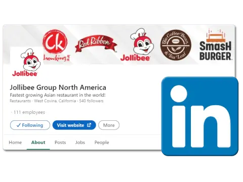 Jollibee Linkedin